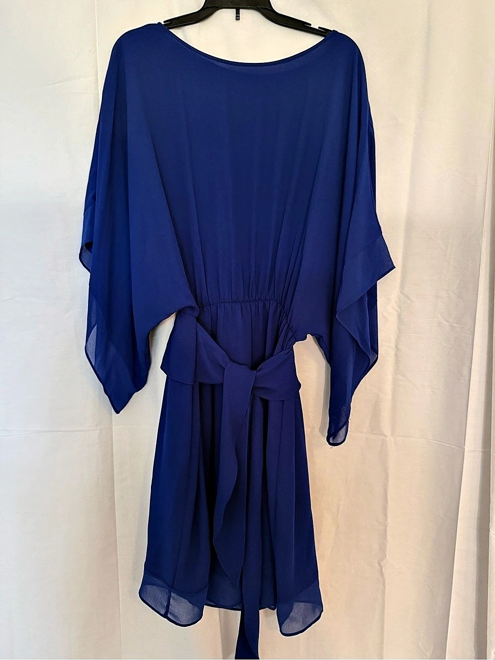 BCBGMAXAZRIA Women's Blue Mini Dress Size XS Like New